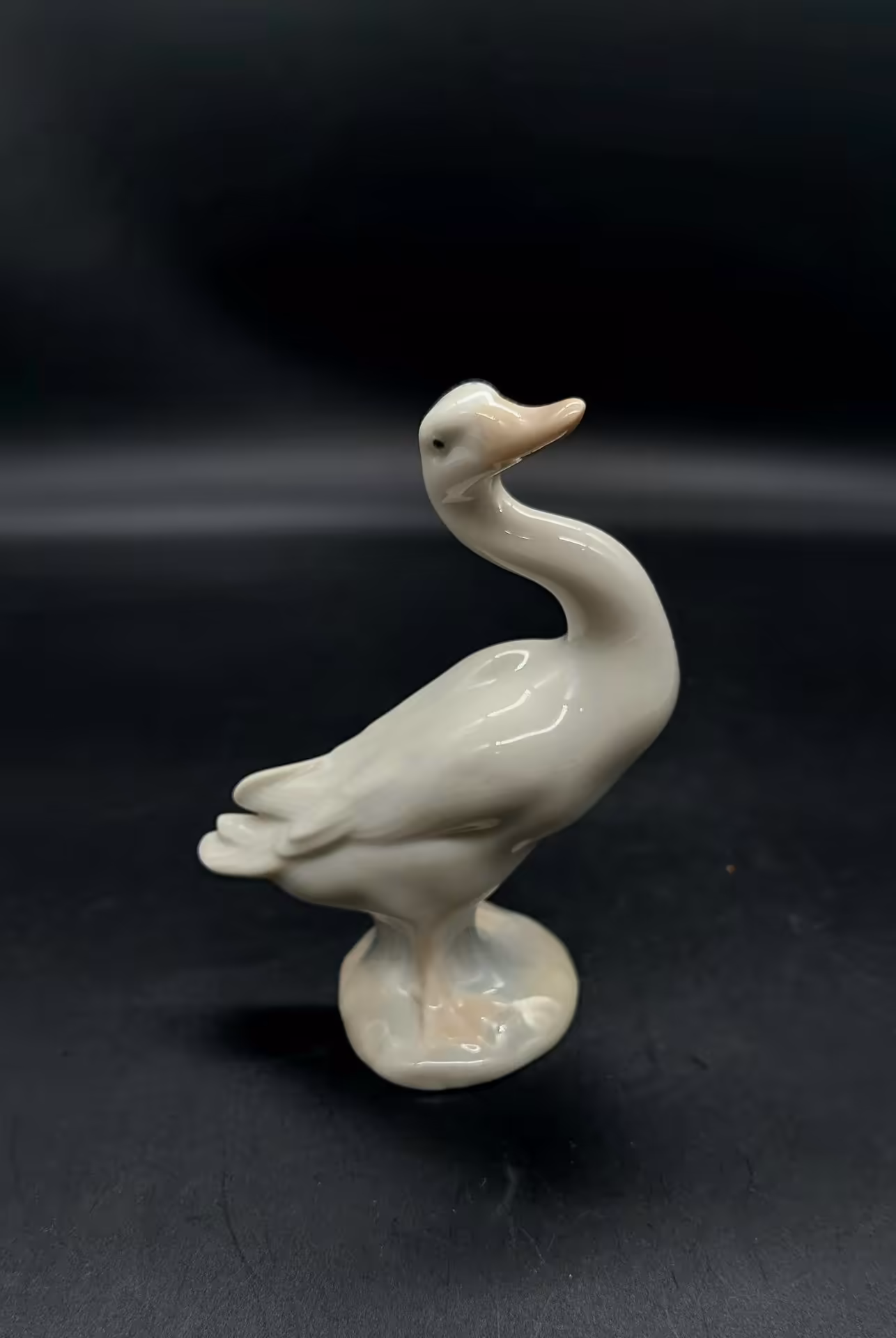 Статуэтка "Гусь", фарфор, роспись, Lladro, Испания, 1970-1974 гг., Lladro