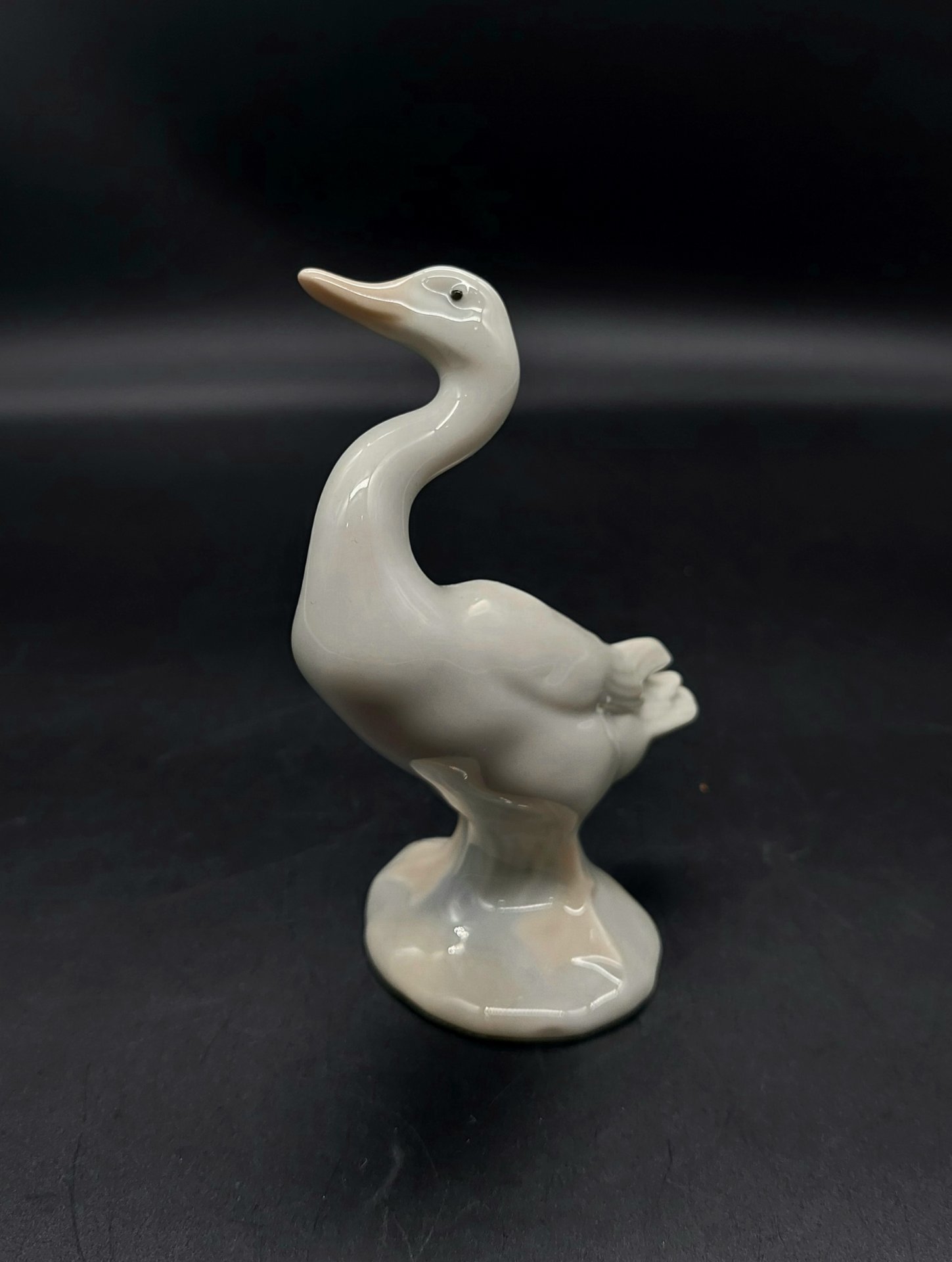 Статуэтка "Гусь", фарфор, роспись, Lladro, Испания, 1970-1974 гг., Lladro