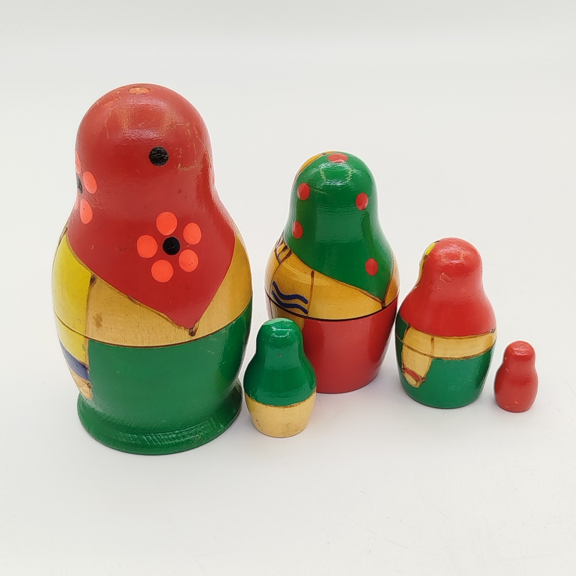 Игрушка сувенирная "Матрёшка" из пяти фигур (Олимпиада-80)