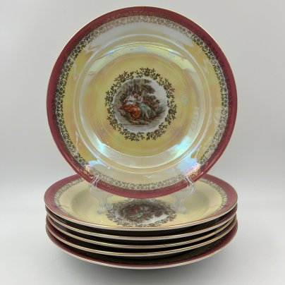 Набор из 6-ти обеденных тарелок "Мадонна"