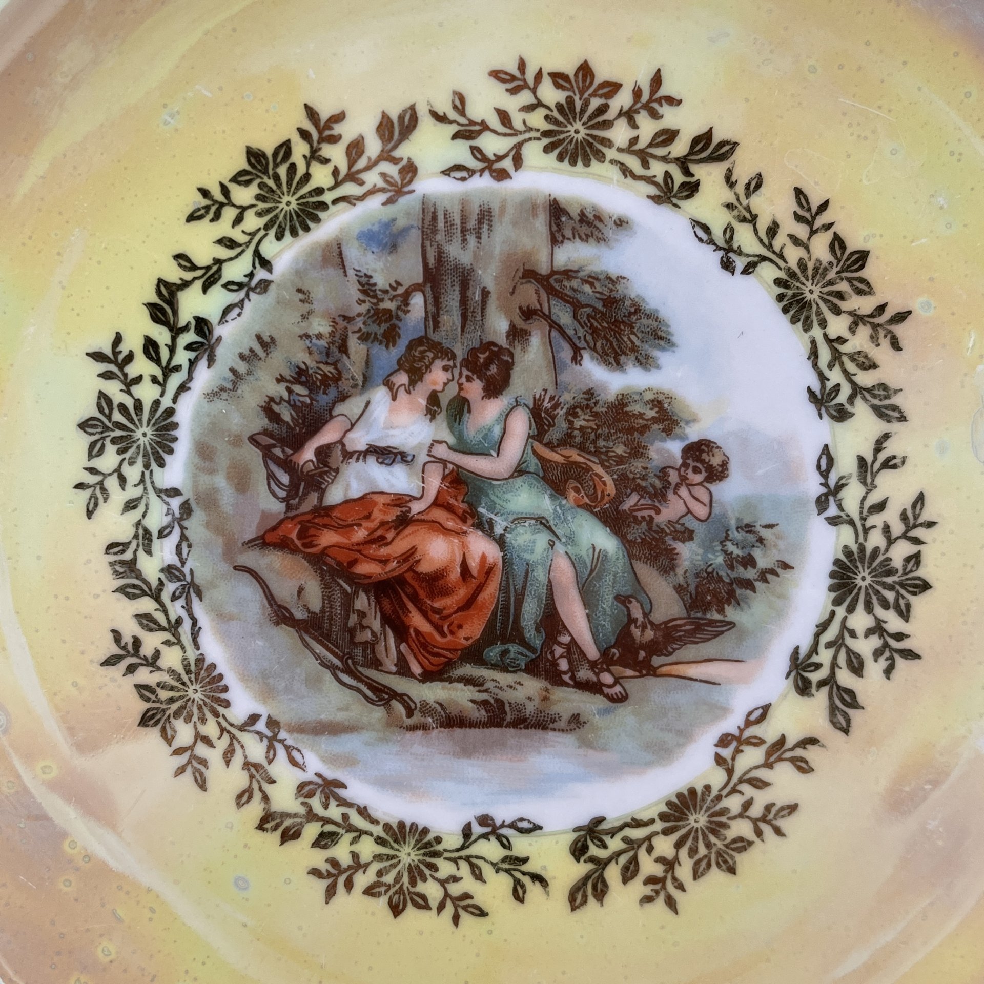 Набор из 6-ти обеденных тарелок "Мадонна"