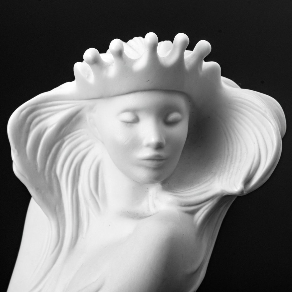 Статуэтка "Лев" из серии "Знаки зодиака", дизайнер Christel Marott, фарфор, Royal Copenhagen, Royal Copenhagen