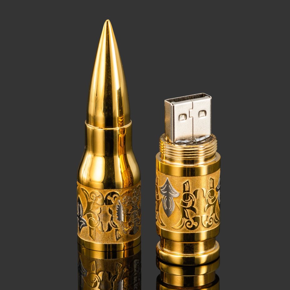 Флеш-карта "Пуля. Герб России"