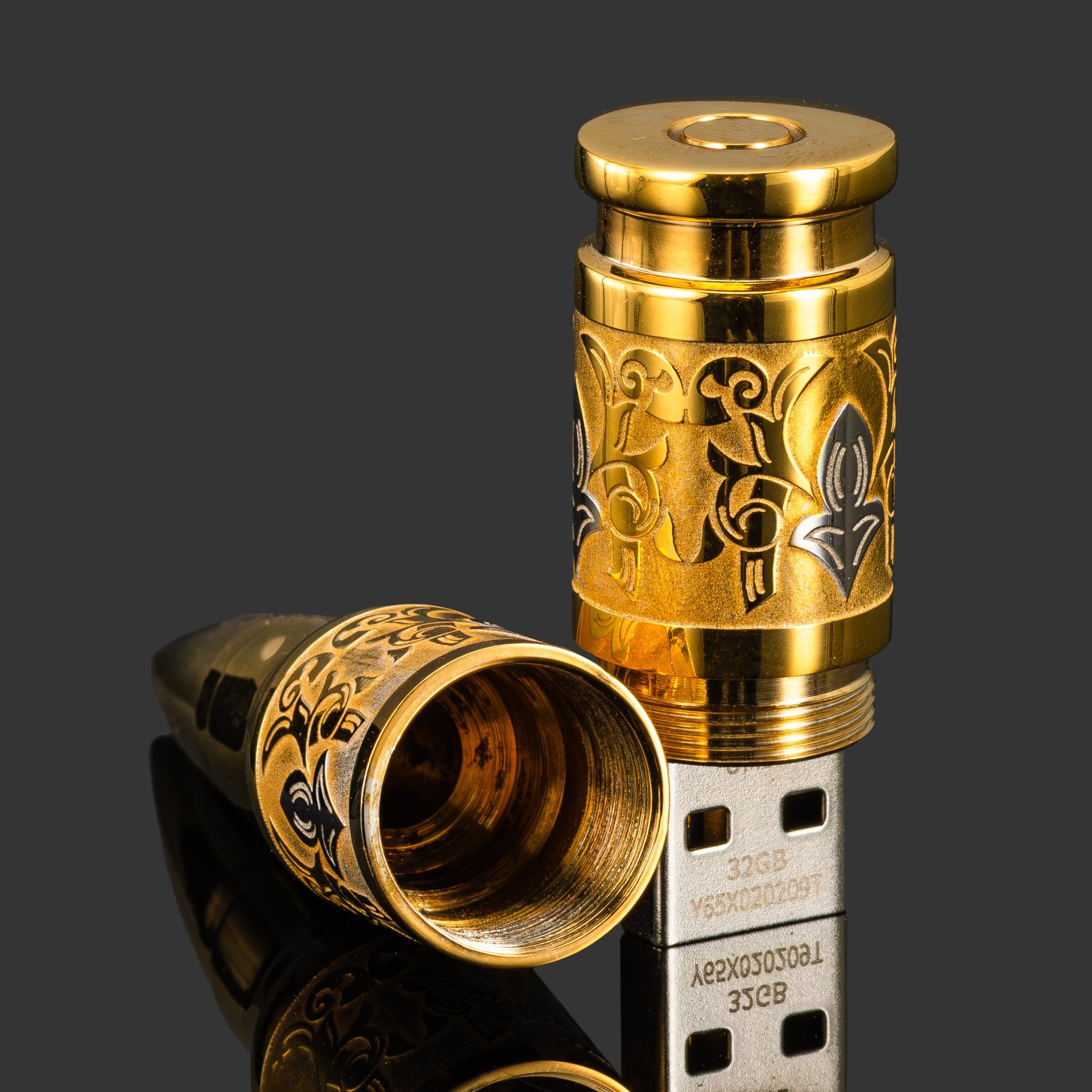 Флеш-карта "Пуля. Герб России"