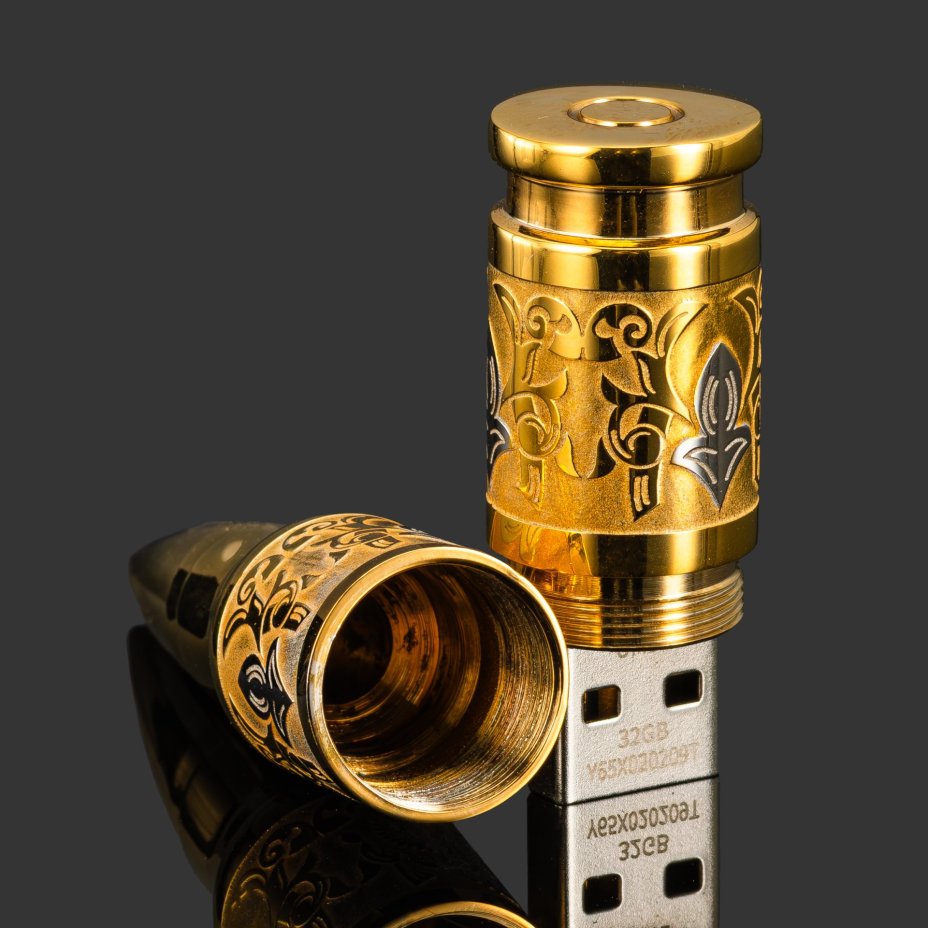 Флеш-карта "Пуля. Герб России"