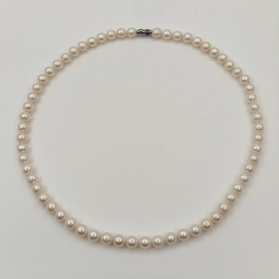 Бусы, металл, культивированный (черный) жемчуг, Азия, 2000-2015 гг.