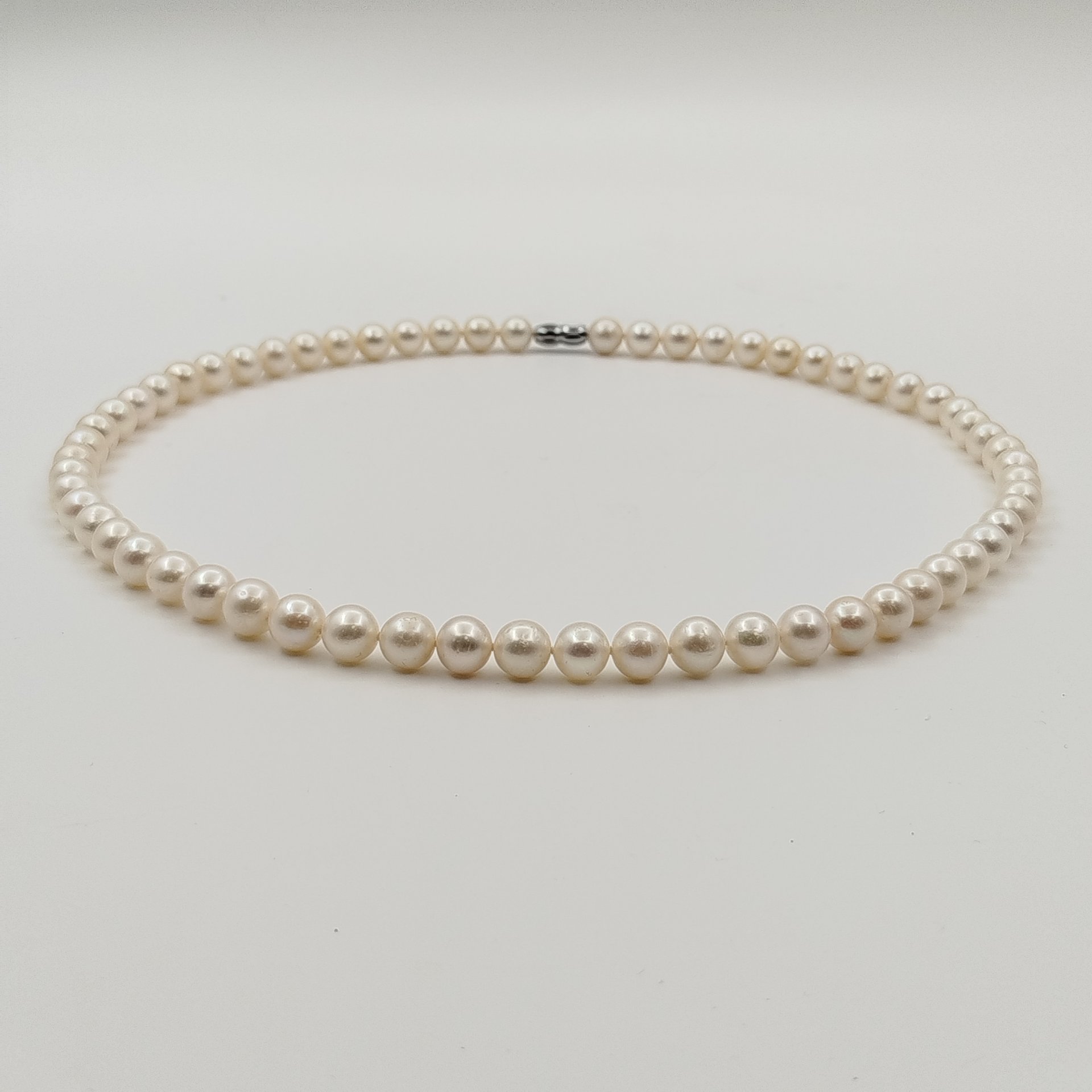 Бусы, металл, культивированный (черный) жемчуг, Азия, 2000-2015 гг.