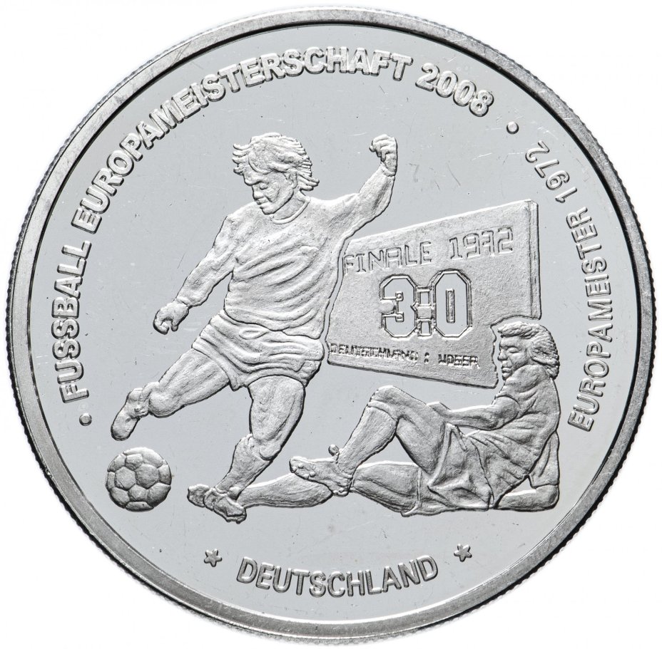 Жетон "Чемпионат Европы по футболу, Германия" 2007