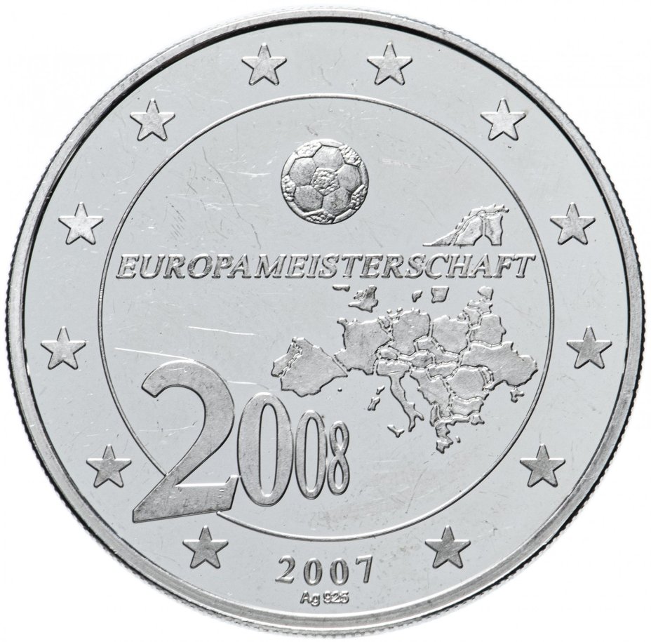 Жетон "Чемпионат Европы по футболу, Германия" 2007