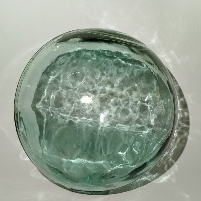 Кухтыль (шар-поплавок для рыболовных сетей), стекло, Россия, 1900-1950 гг.