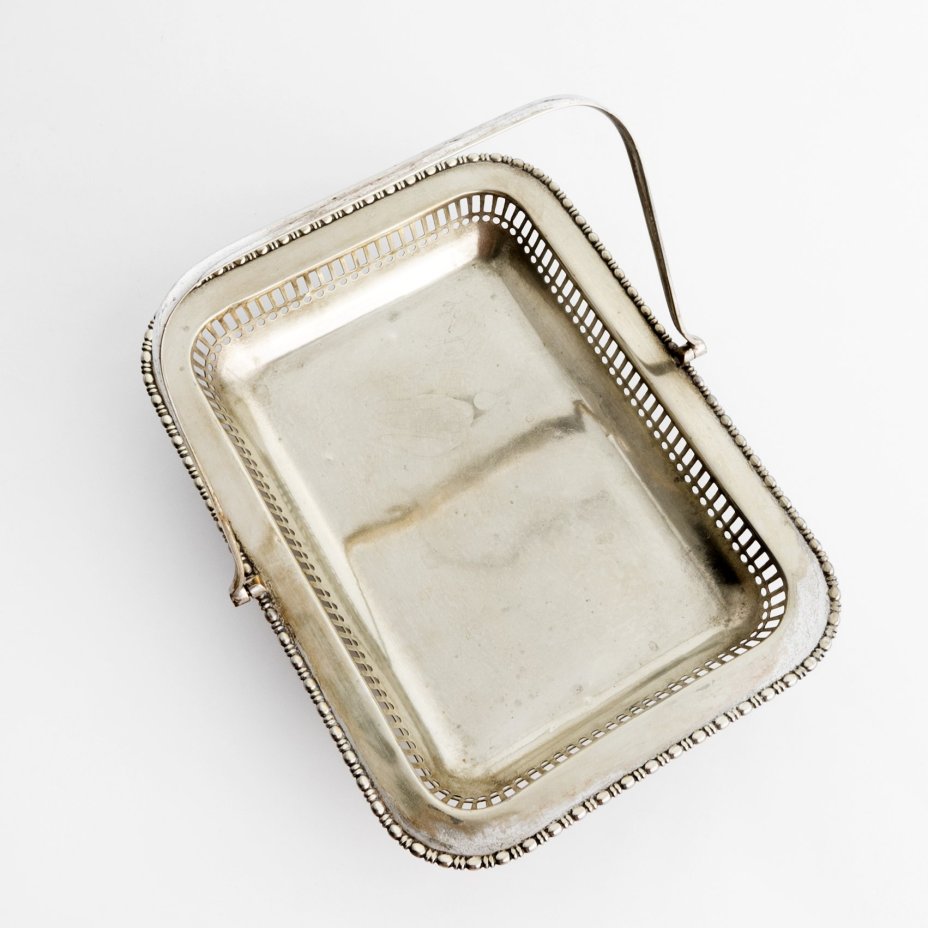 Ваза  конфетница на ножках, Raeno Silver Plate Co. Ltd