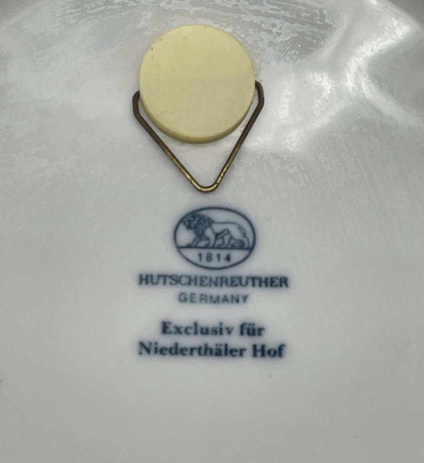 Тарелка настенная c зимним мотивом, Hutschenreuther (Хутченройтер)