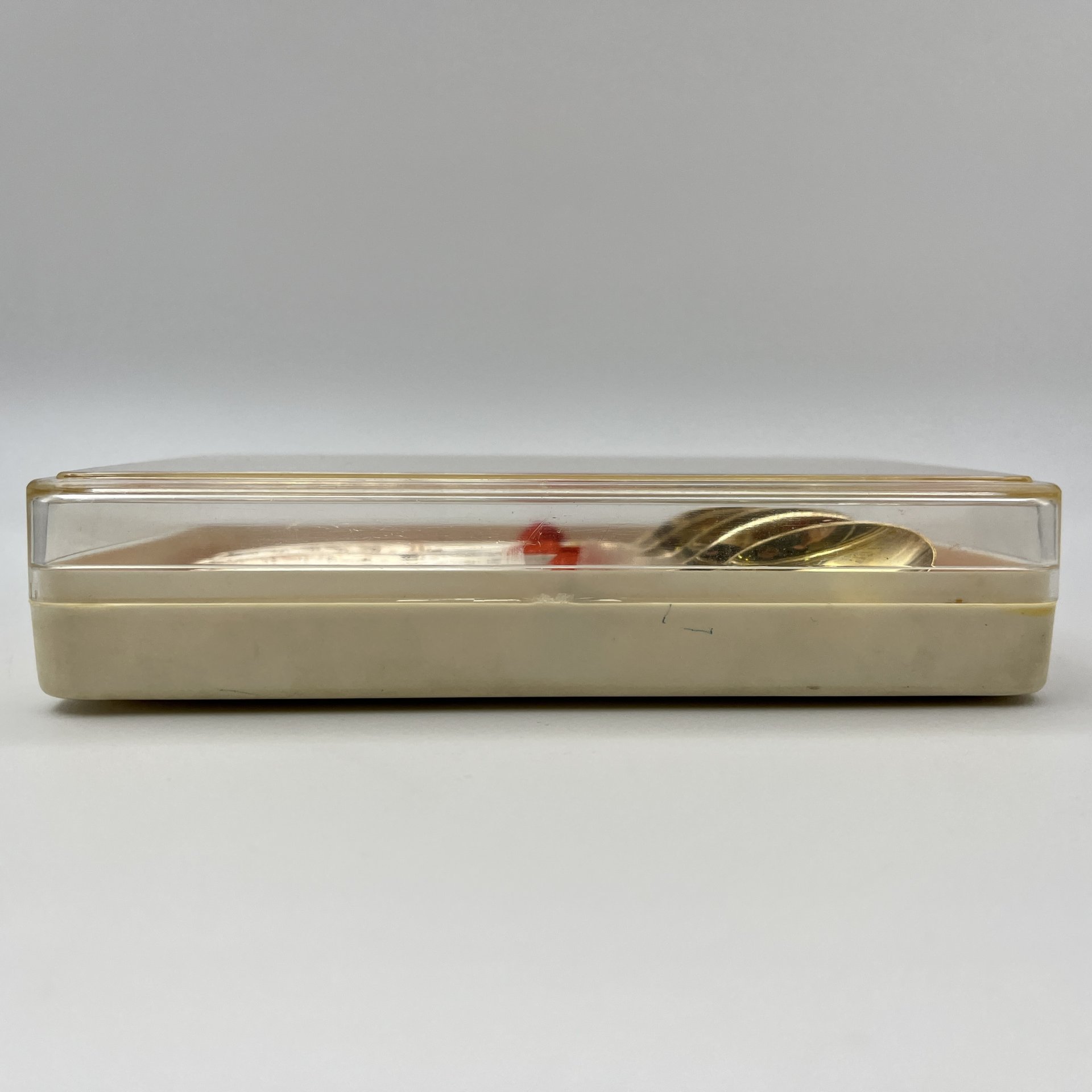 Набор чайных ложек "Пламя" на 6 персон, в футляре