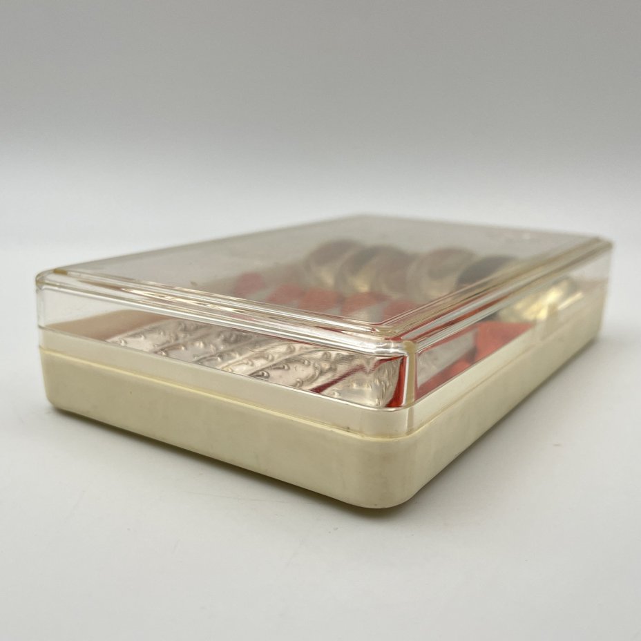 Набор чайных ложек "Пламя" на 6 персон, в футляре