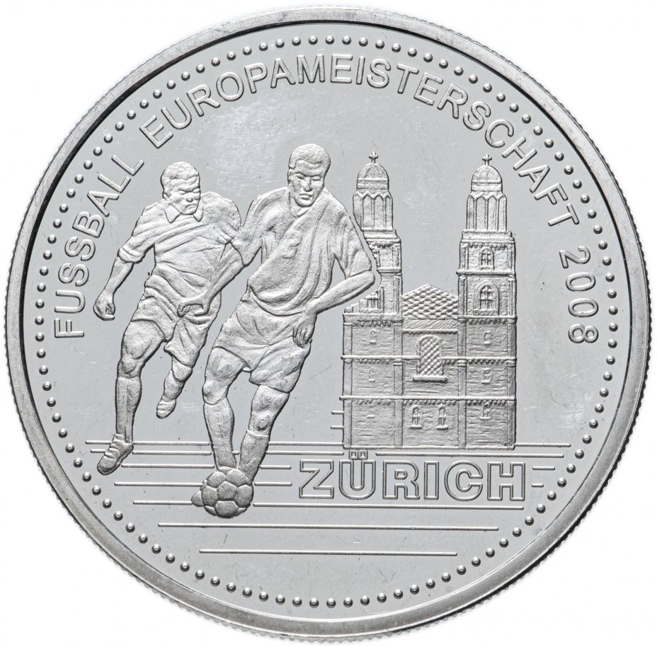 Жетон "Чемпионат Европы по футболу, Германия" 2007