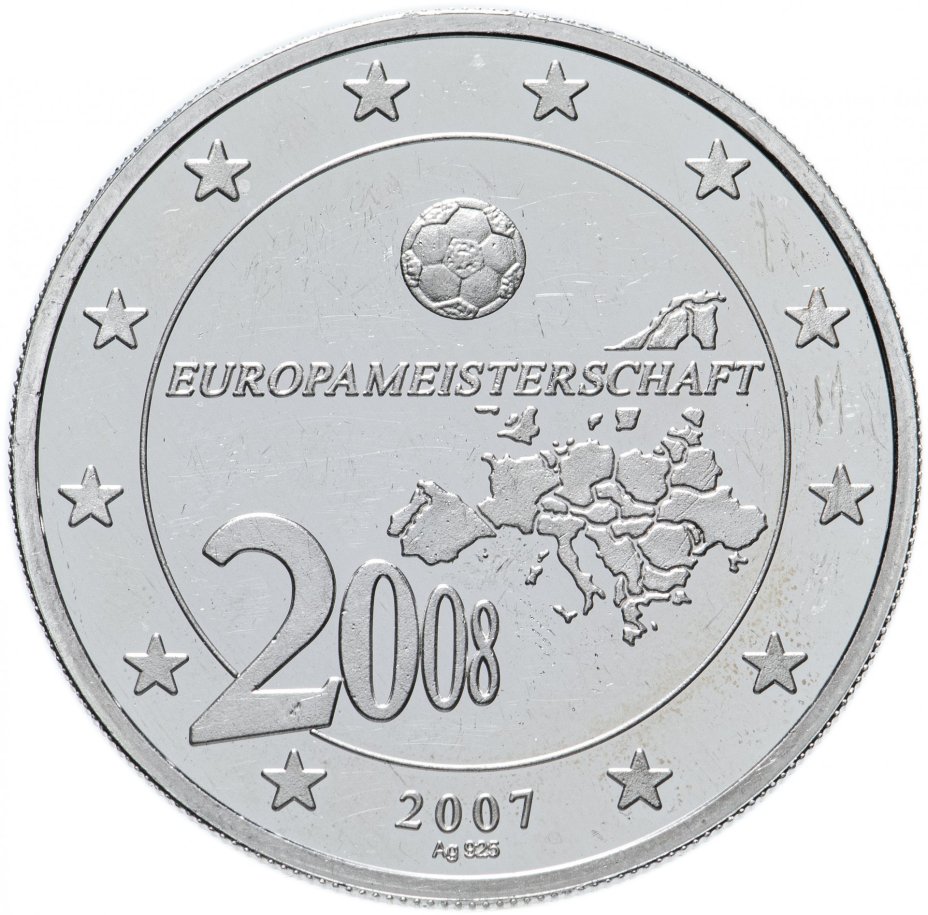 Жетон "Чемпионат Европы по футболу, Германия" 2007