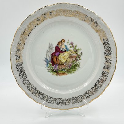 Блюдо с галантной сценой, Winterling Marktleuthen Bavaria