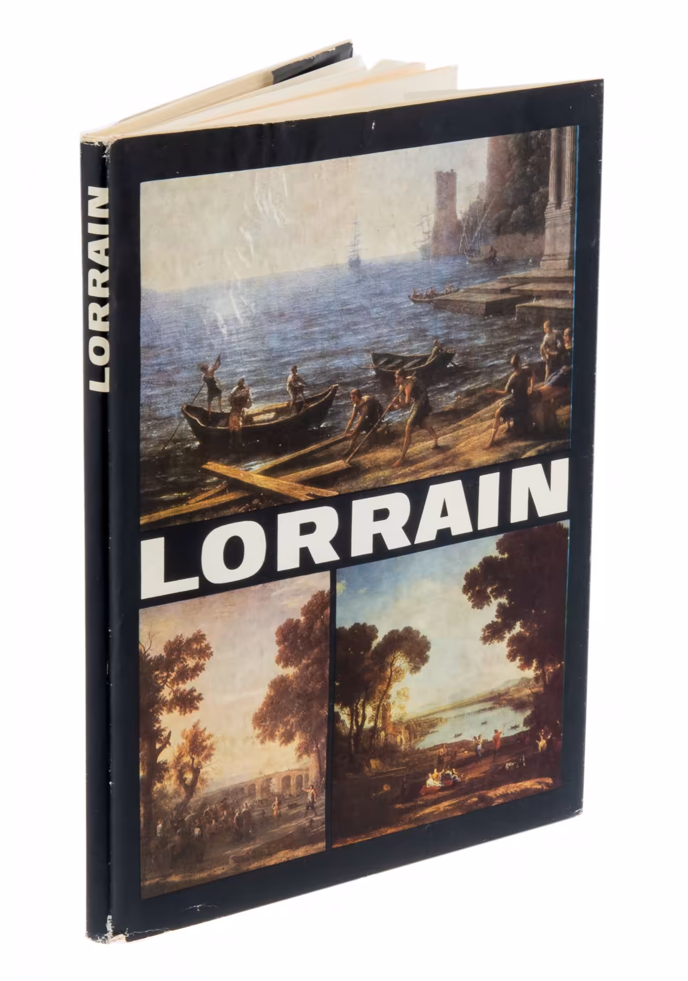 Альбом репродукций "Lorrain"(Лорен) на немецком языке, бумага, печать, изд. "Meridiane verlag" Bukarest, 1983 г.