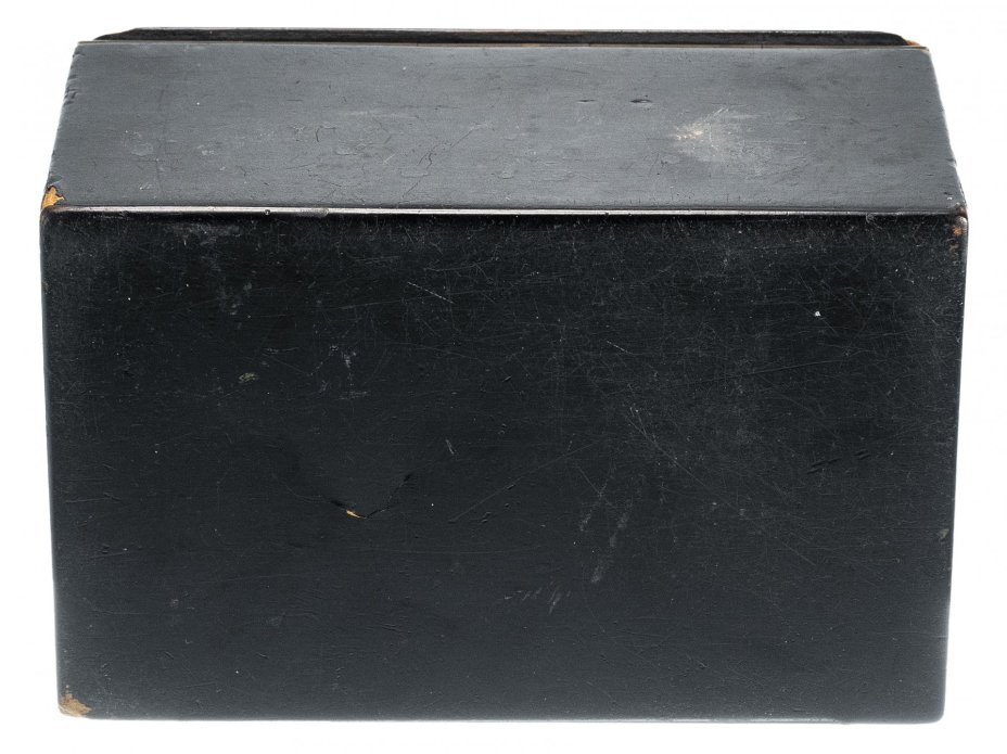 Шкатулка лаковая "Зимняя ночь", папье-маше, роспись,  СССР, 1960-1980 гг.