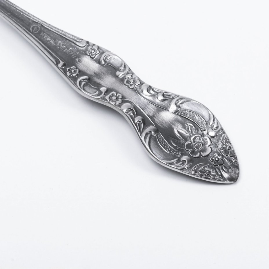 Ложка для салата, сталь, Павловский завод им. Кирова, СССР, 1970-1990 гг., Павловский завод художественных металлоизделий им. С.М. Кирова