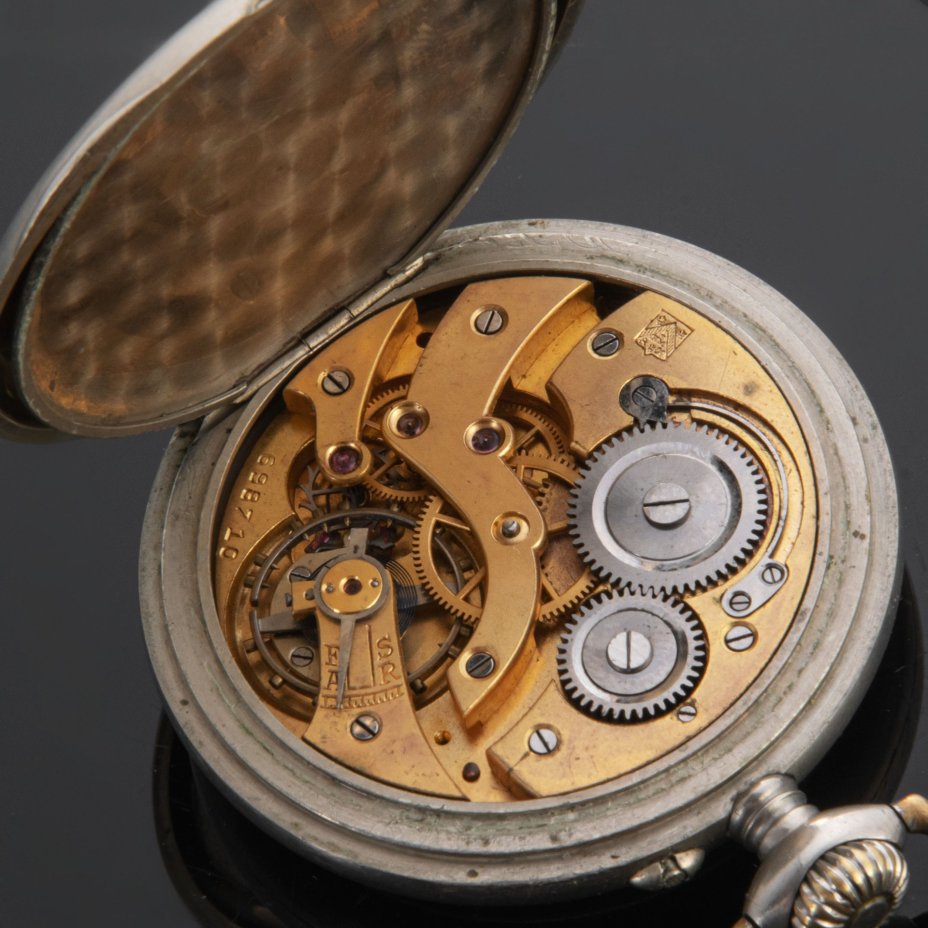 Часы карманные с шатленом, Henry Moser & Cie (Мозер)
