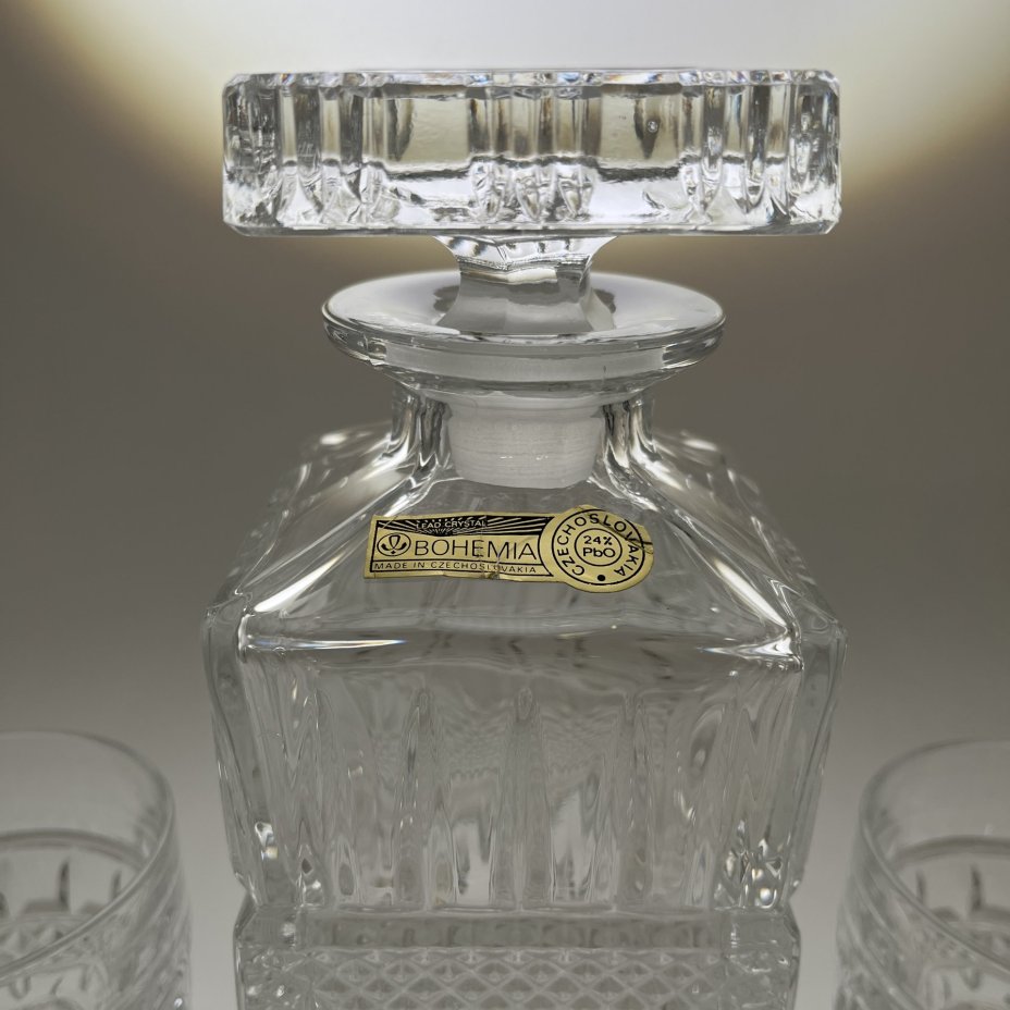 Набор для виски "Brittany" на 4 персоны, хрусталь, Bohemia Crystal (Bohemia Glass), Bohemia Crystal (Bohemia Glass)