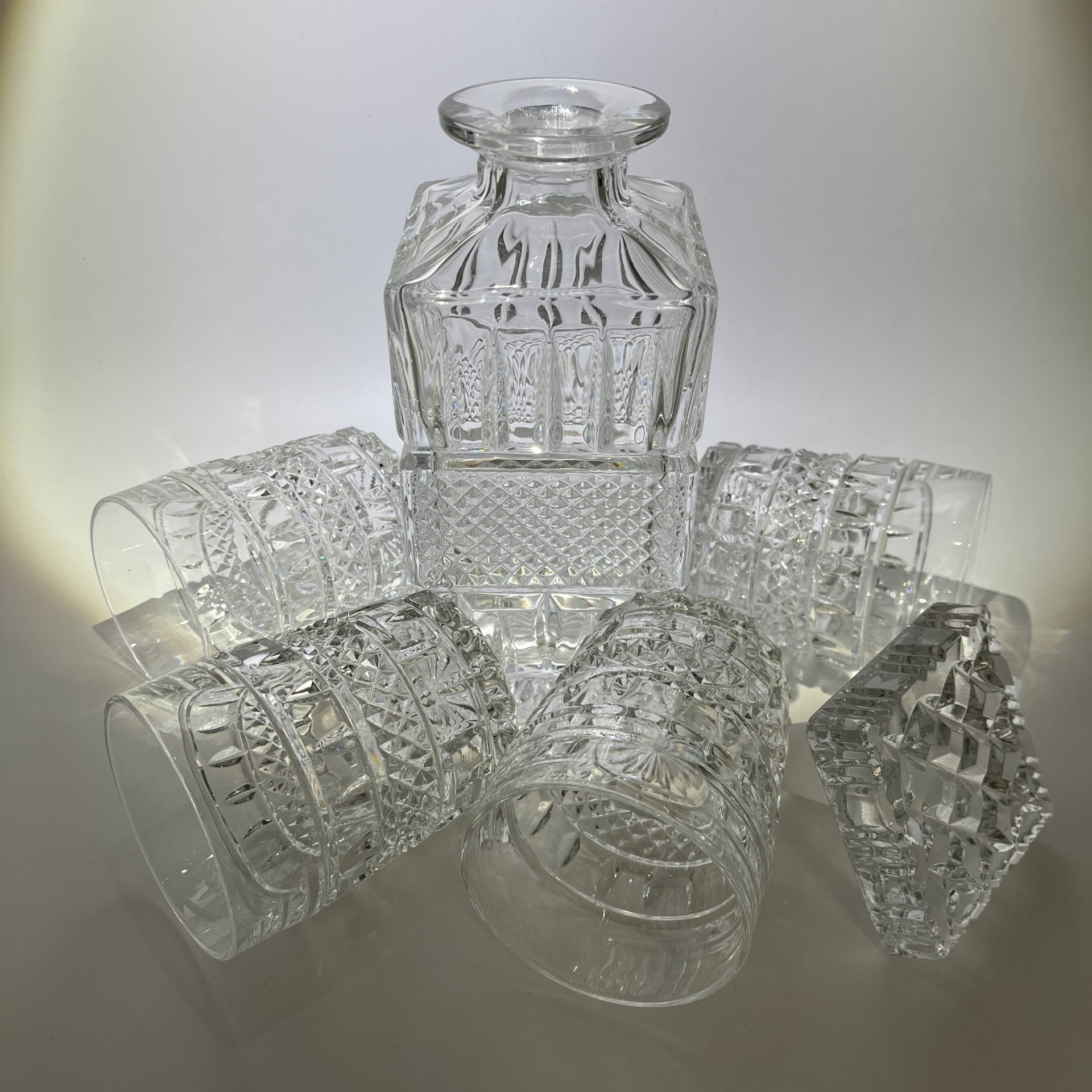Набор для виски "Brittany" на 4 персоны, хрусталь, Bohemia Crystal (Bohemia Glass), Bohemia Crystal (Bohemia Glass)