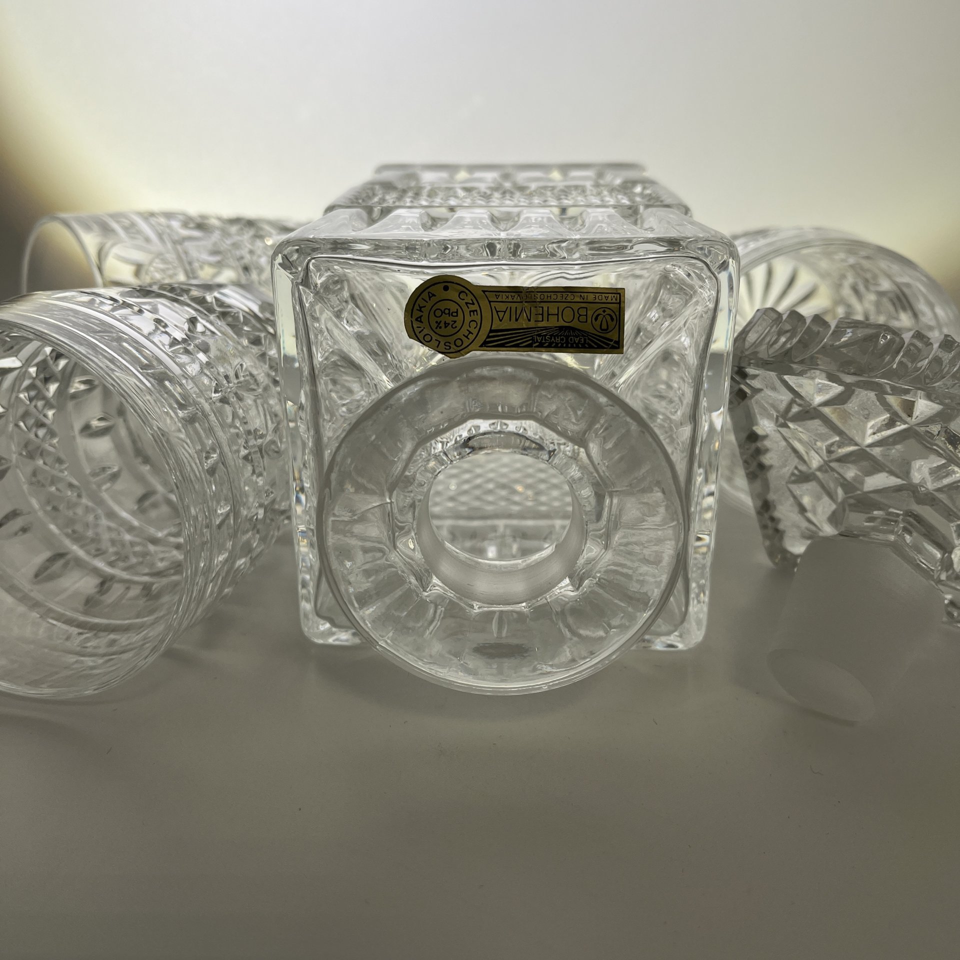 Набор для виски "Brittany" на 4 персоны, хрусталь, Bohemia Crystal (Bohemia Glass), Bohemia Crystal (Bohemia Glass)