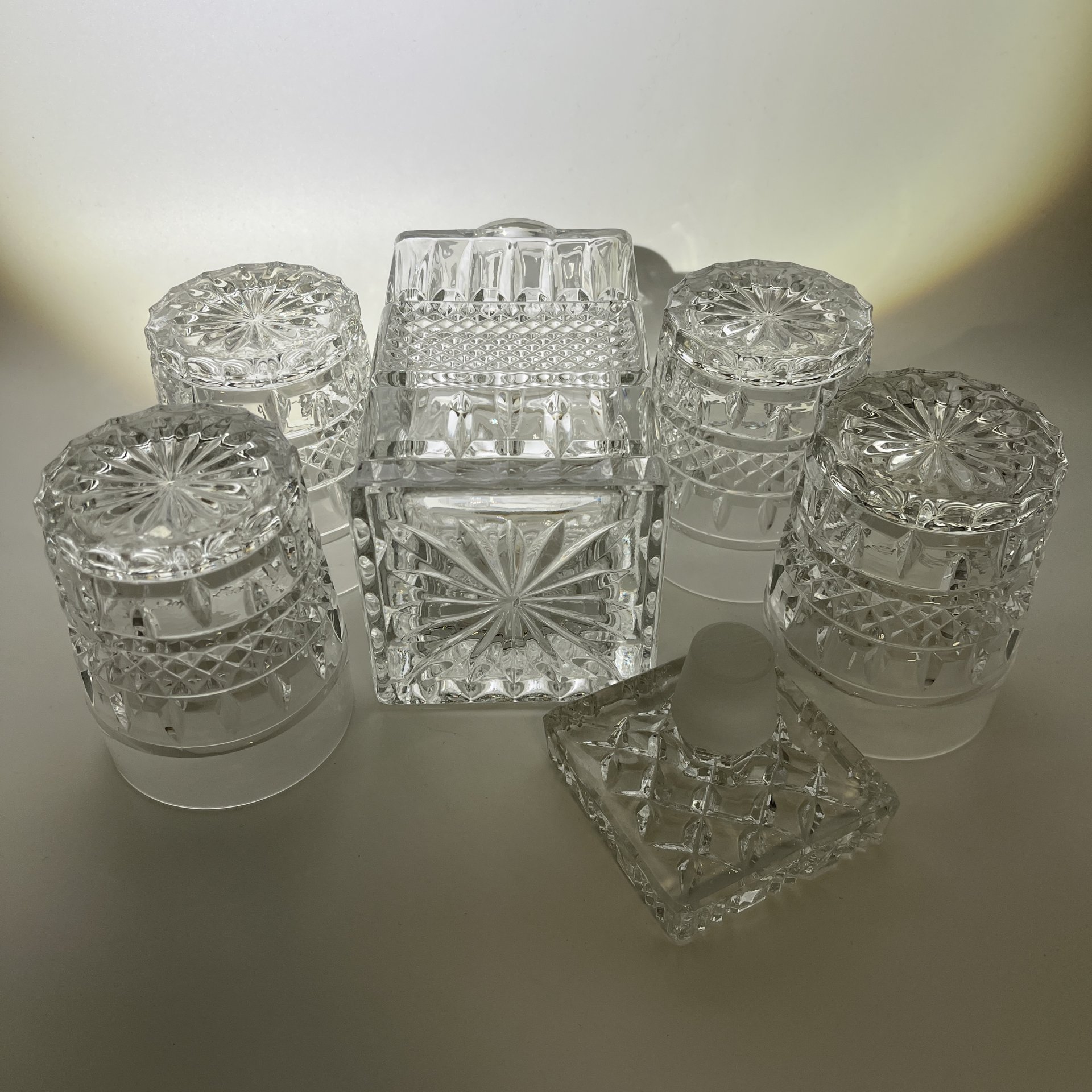 Набор для виски "Brittany" на 4 персоны, хрусталь, Bohemia Crystal (Bohemia Glass), Bohemia Crystal (Bohemia Glass)