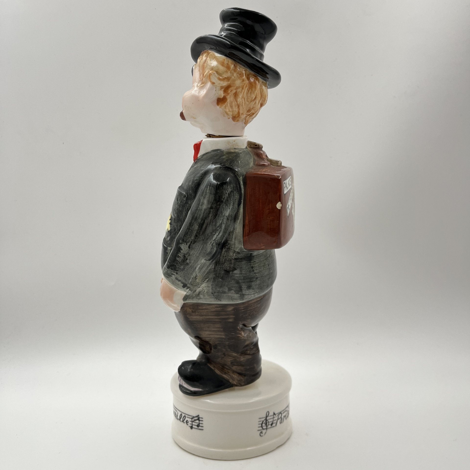 Штоф  "Путешественник", фаянс, роспись, Азия, 2000-2010 гг.