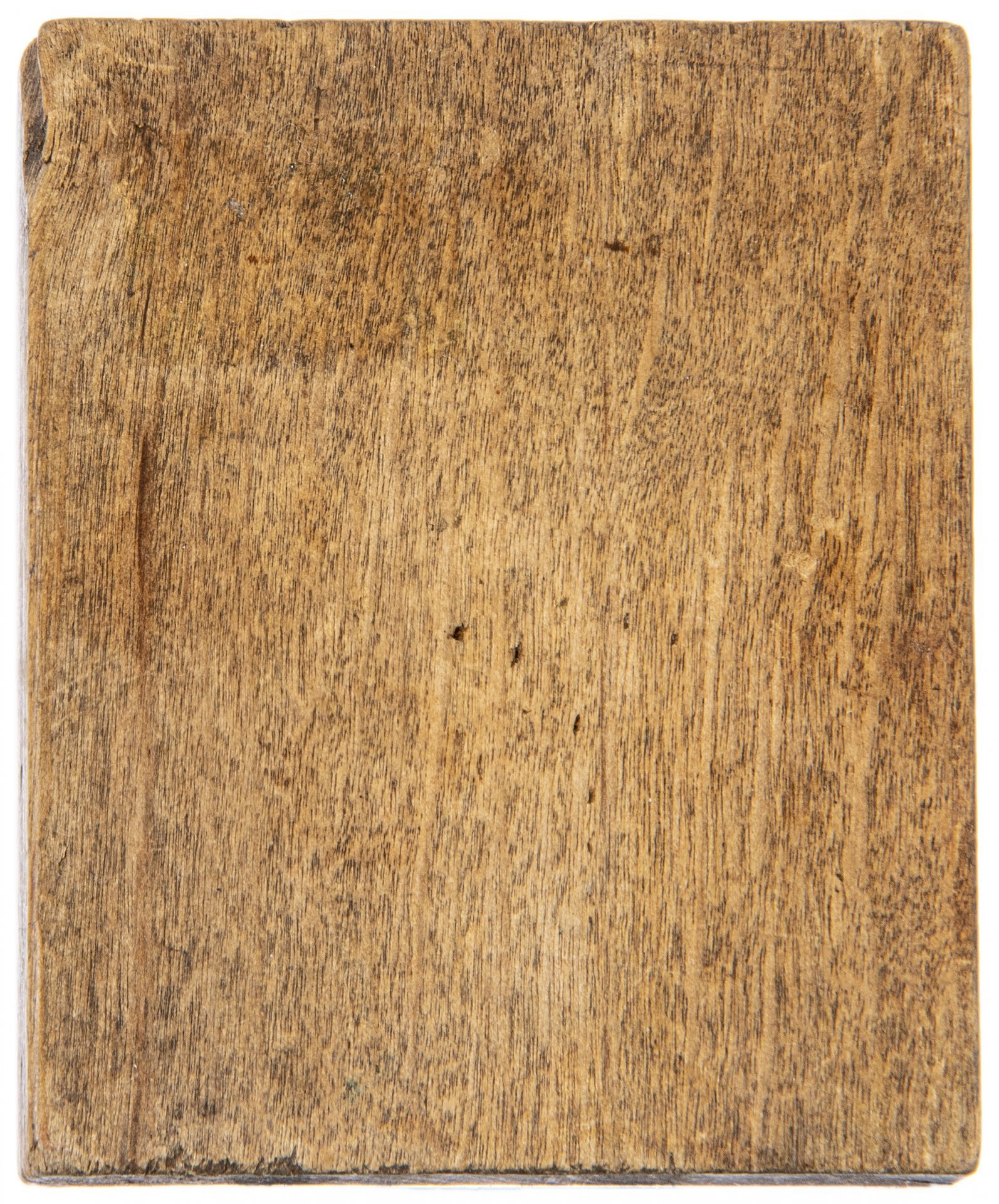 Икона "Святой Антоний Великий", дерево, Российская Империя, 1850-1900 гг.