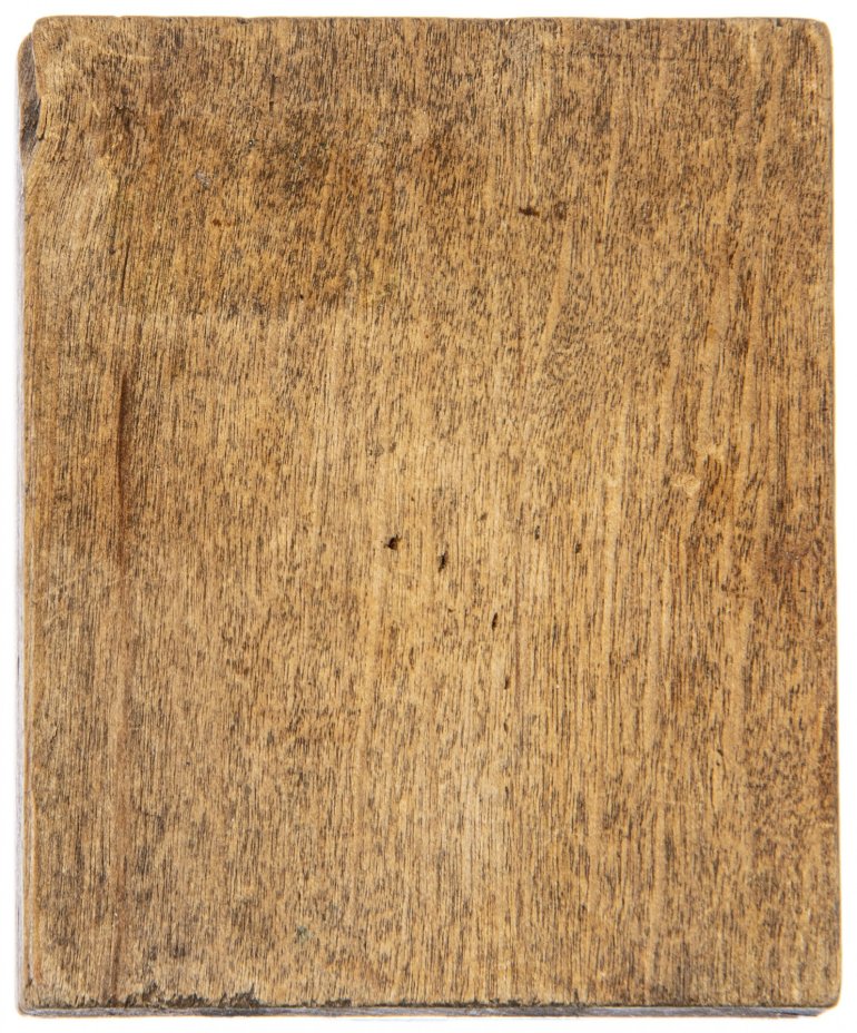 Икона "Святой Антоний Великий", дерево, Российская Империя, 1850-1900 гг.