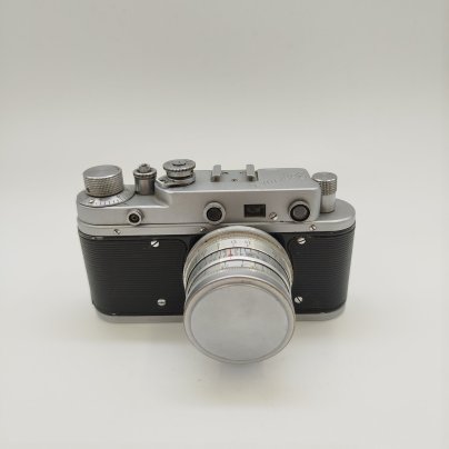 Фотоаппарат "Зоркий-С" с объективом "Юпитер-8", металл, стекло, Красногорский механический завод (КМЗ), СССР, 1955-1958 гг.