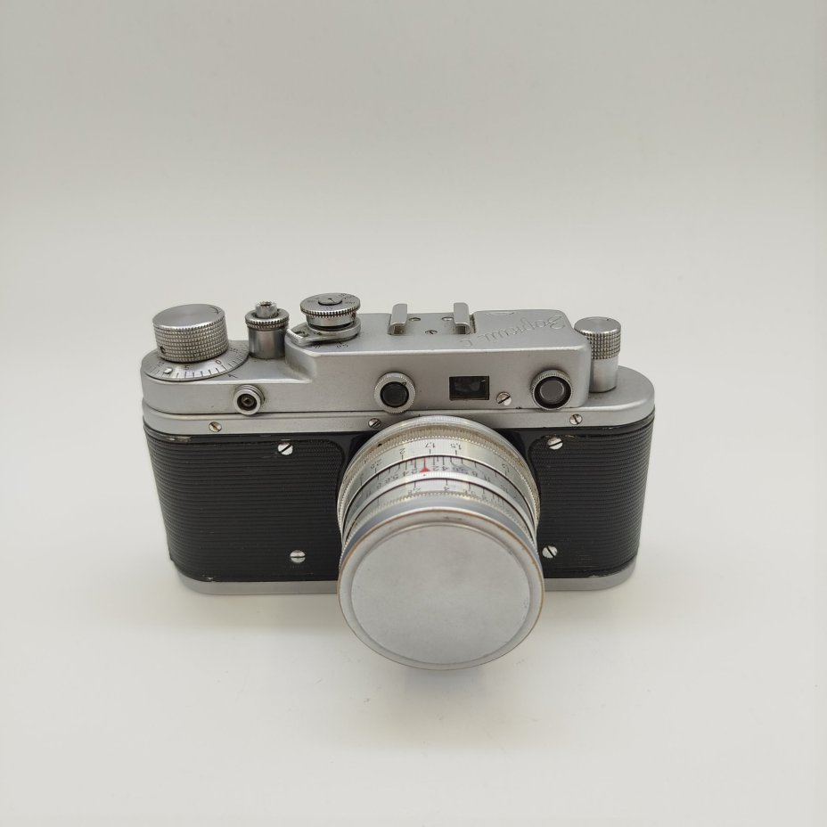 Фотоаппарат "Зоркий-С" с объективом "Юпитер-8", металл, стекло, Красногорский механический завод (КМЗ), СССР, 1955-1958 гг.