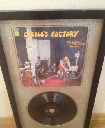 Пластинка в раме, «Creedence»