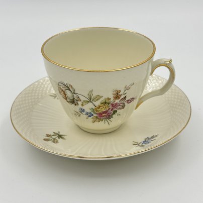 Пара чайная с цветочным декором, Royal Copenhagen