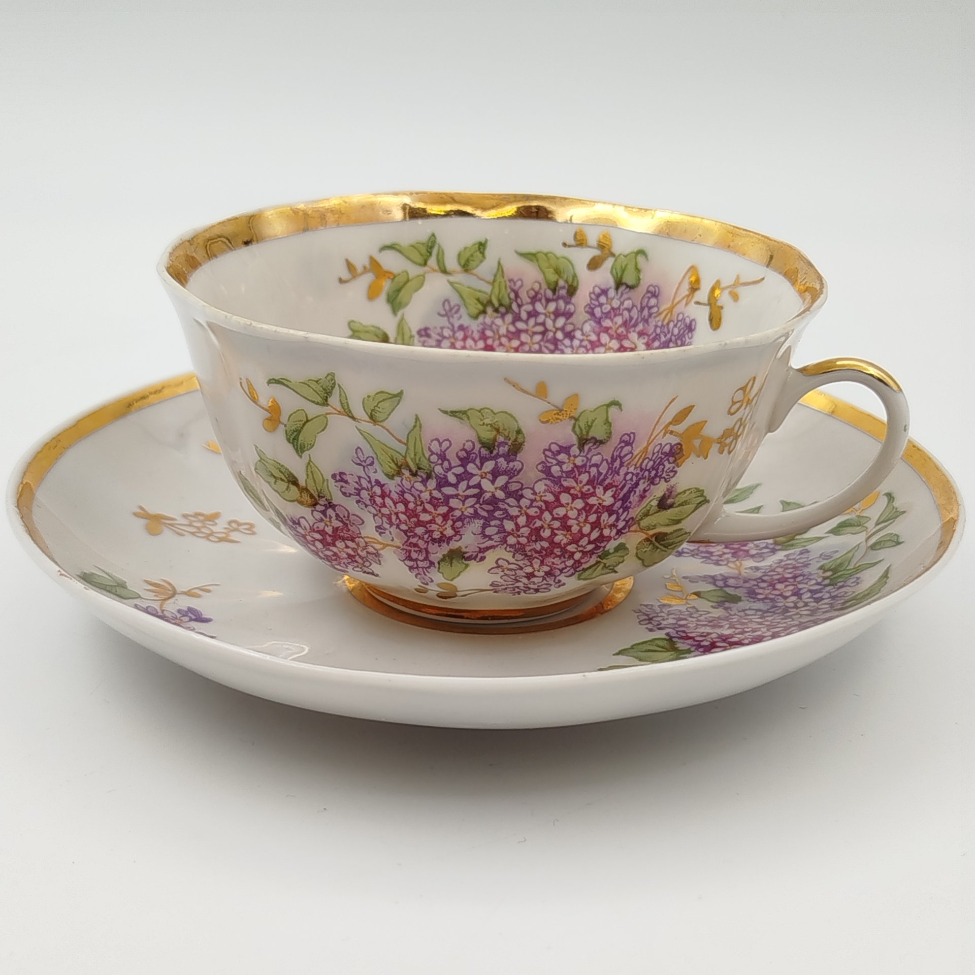 Пара чайная "Сирень"