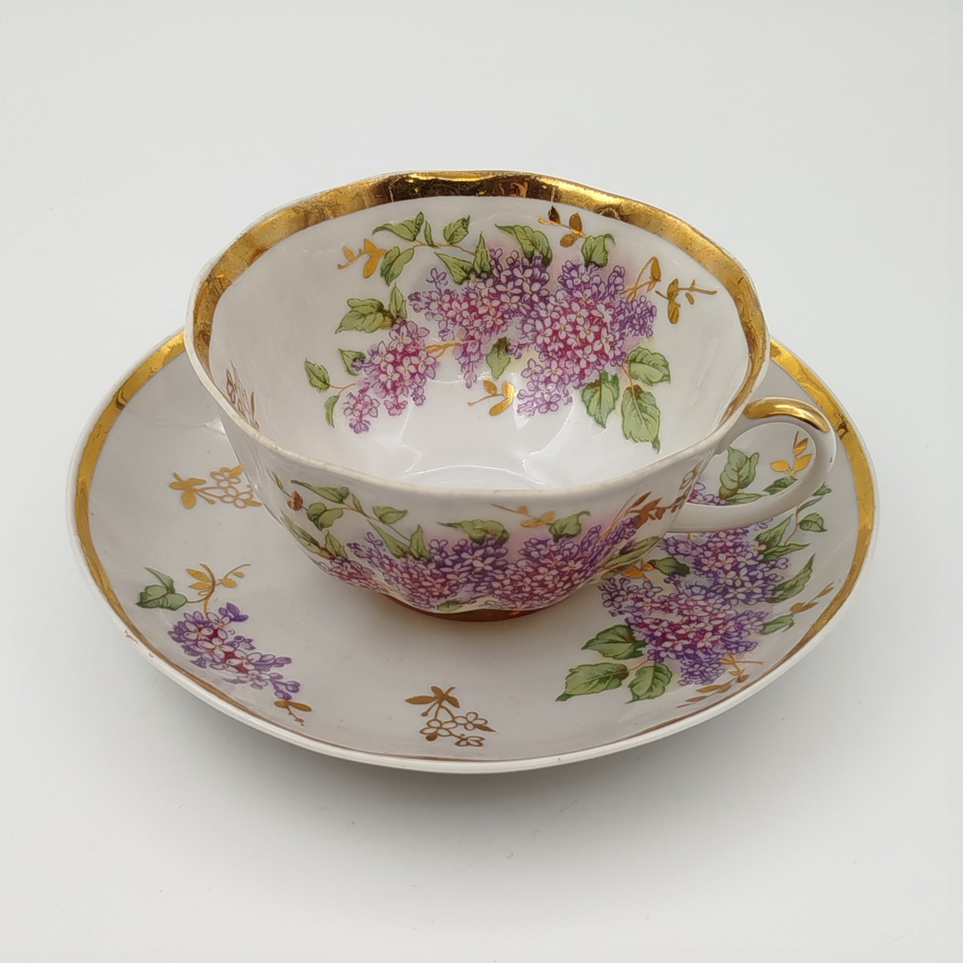 Пара чайная "Сирень"