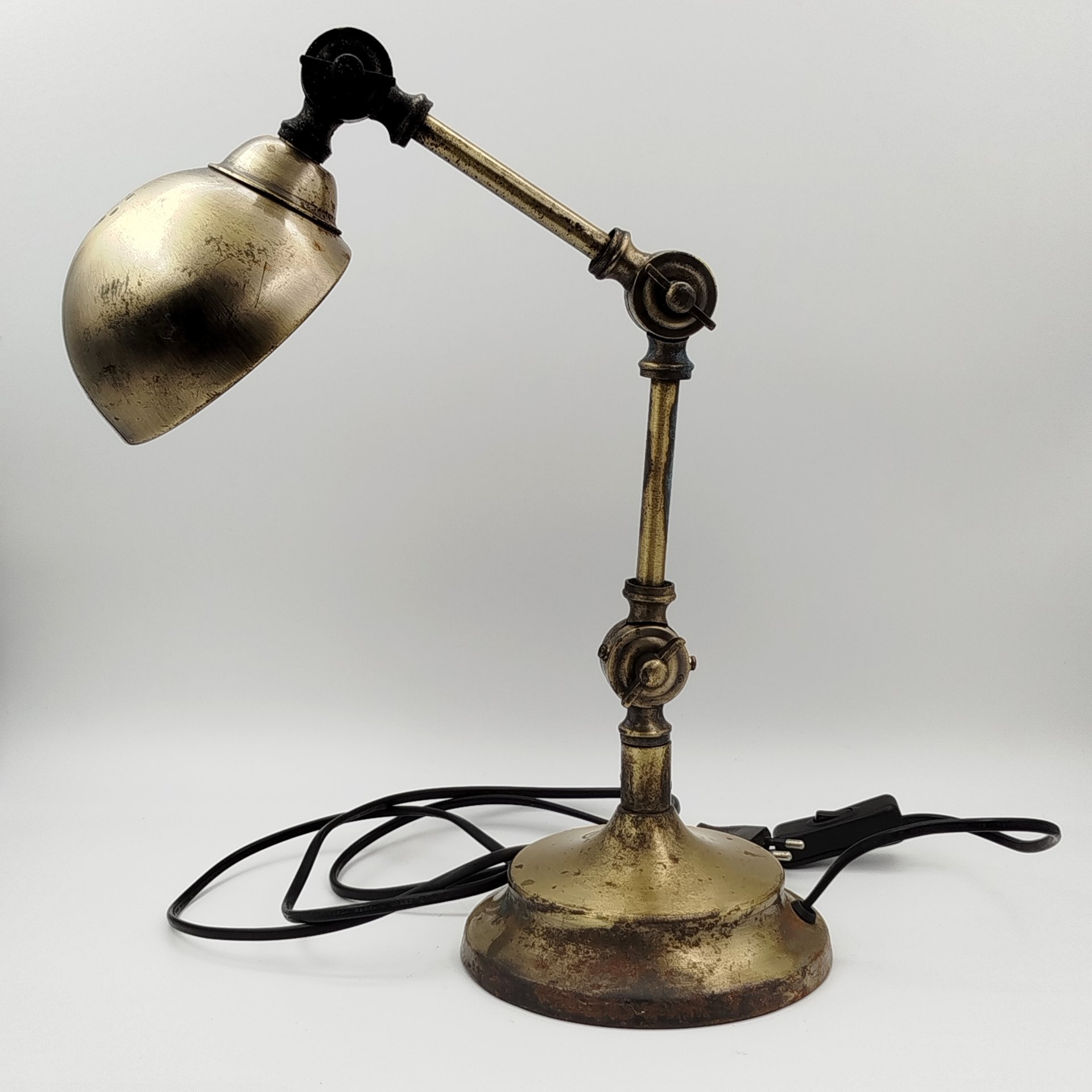 Лампа настольная, металл, Западная Европа, 1940-1970 гг.