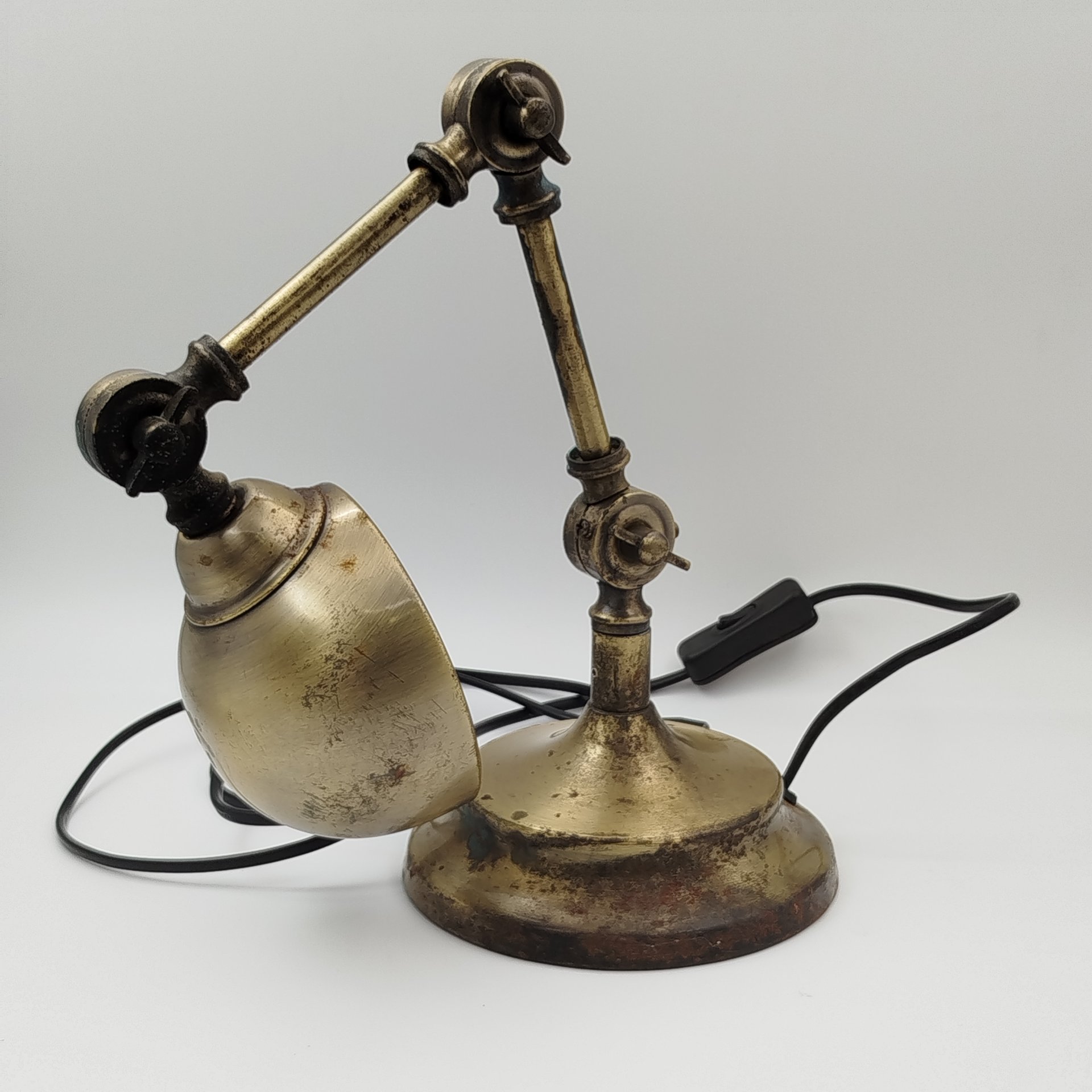 Лампа настольная, металл, Западная Европа, 1940-1970 гг.