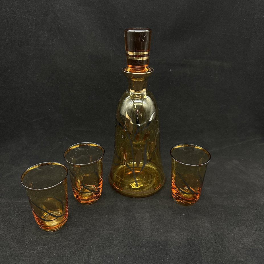 Набор для крепких напитков на 3 персоны, Bohemia Crystal (Bohemia Glass)