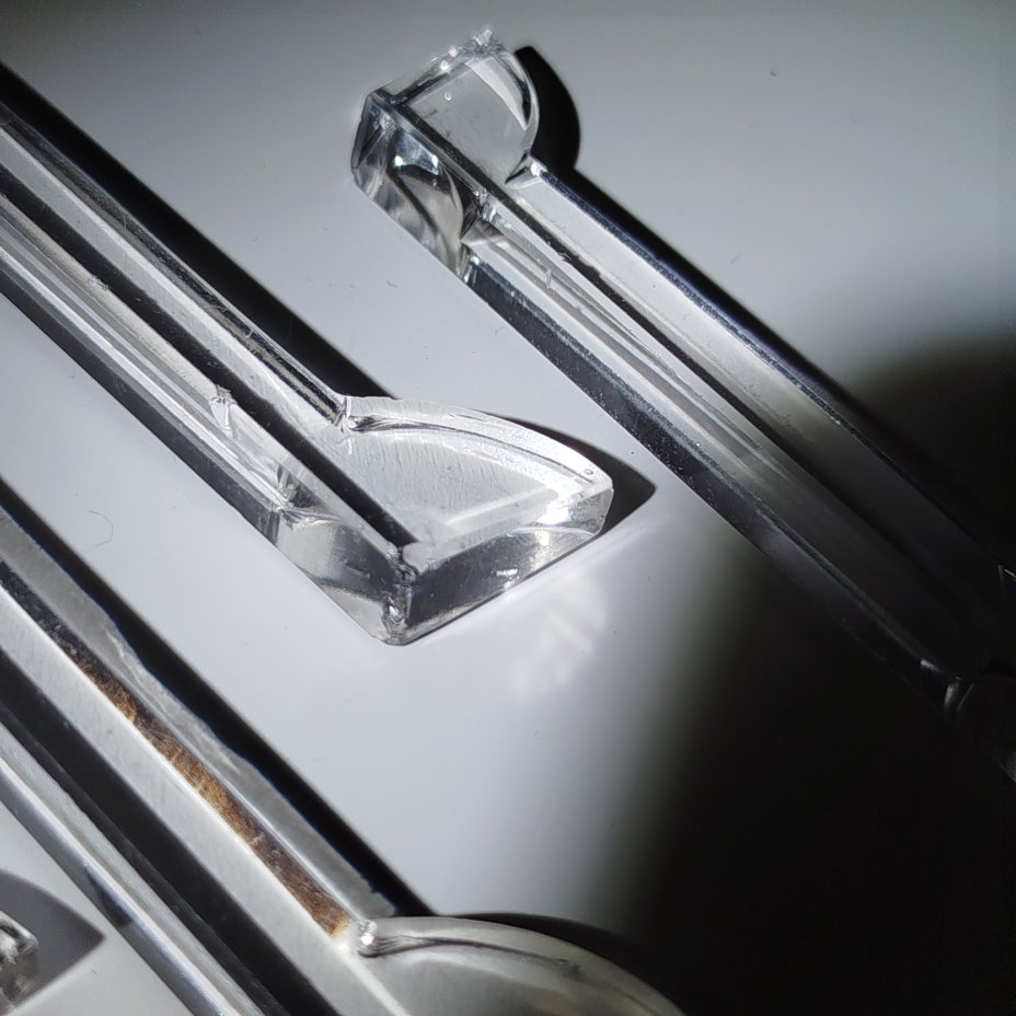 Набор подставок под столовые приборы (порт-куто) на 5 персон, Мальцовский стекольный завод