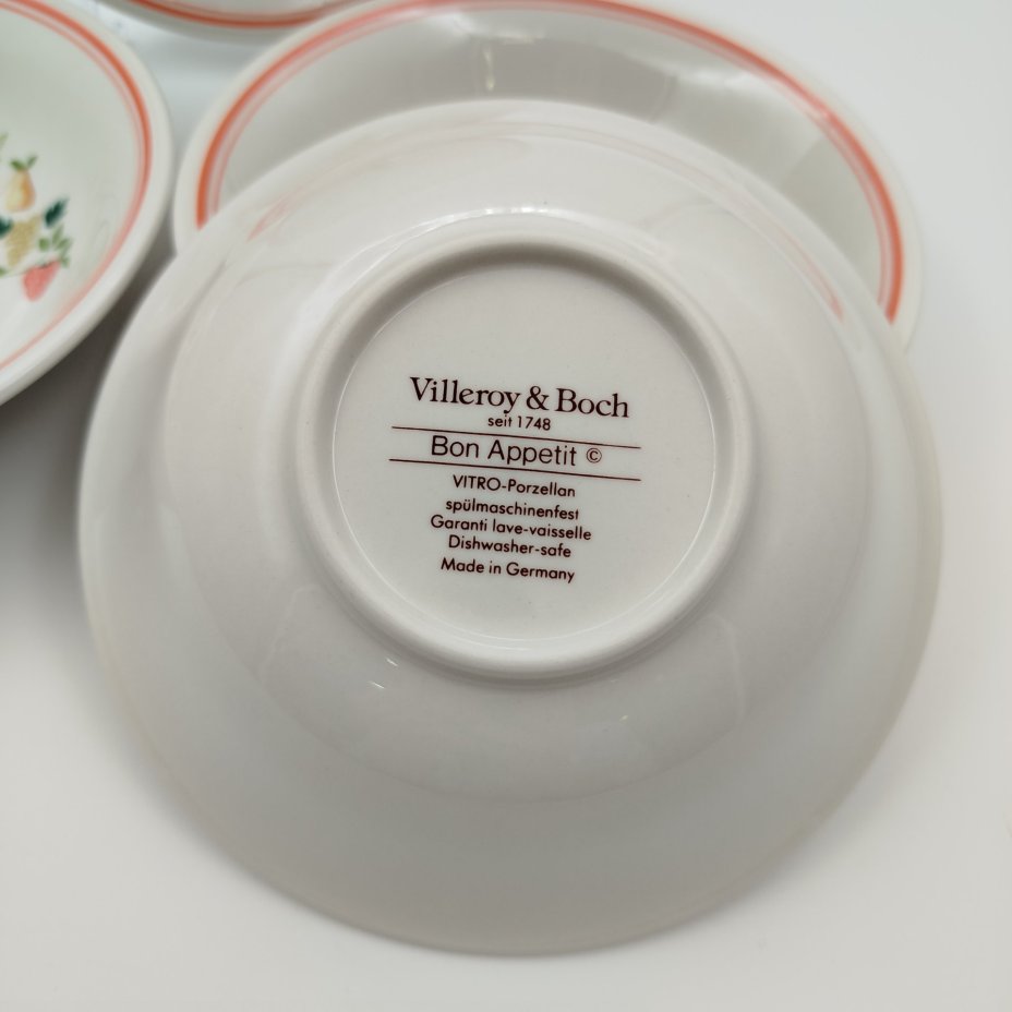 Набор салатников (мисок) для подачи закусок (4 предмета),  коллекция Bon Appetit, Villeroy & Boch