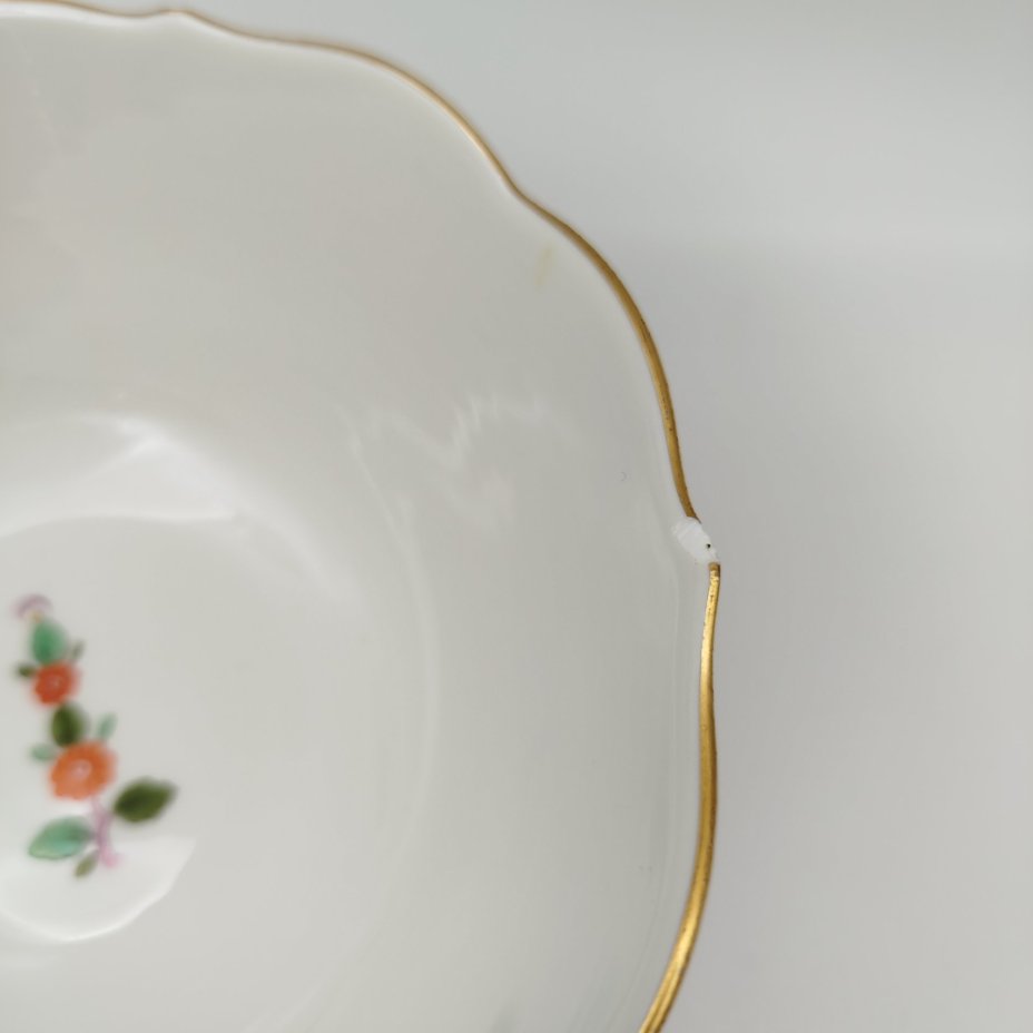 Пиала из серии "Butterfly", фарфор, роспись, золочение, Meissen (Мейсенский фарфор), Германия, 1950-1970 гг.