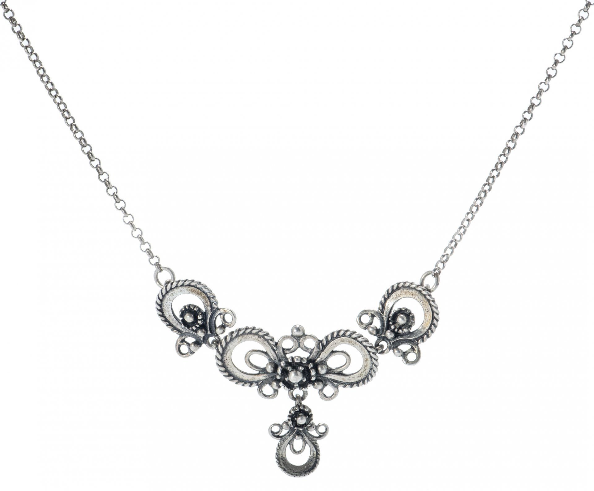 Колье винтажное, серебро 830 пр., Германия, 1900-1930 гг.