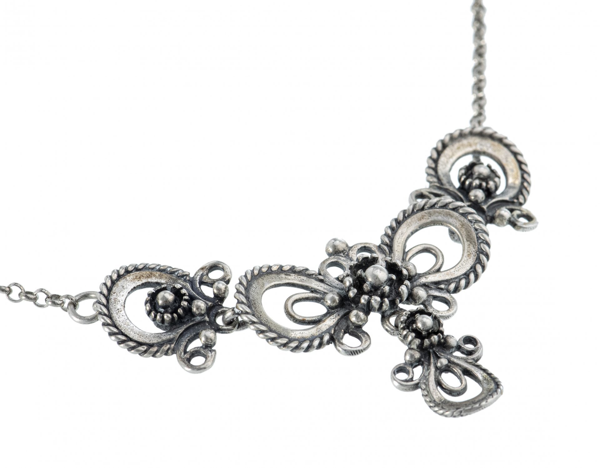 Колье винтажное, серебро 830 пр., Германия, 1900-1930 гг.