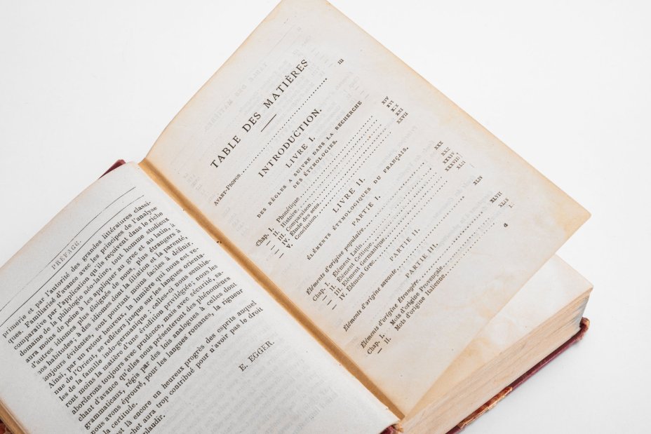 Auguste Brachet "Dictionnaire étymologique de la langue française" ("Этимологический словарь французского языка"), Издательство «J.Hetzel et Cie»
