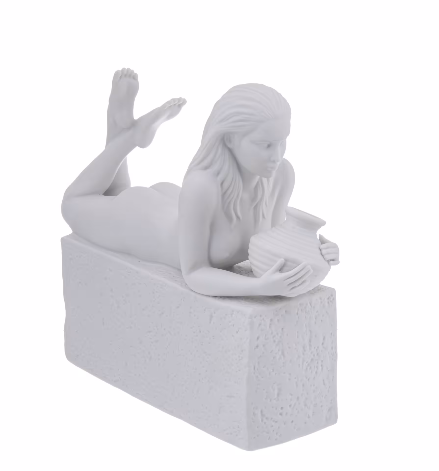 Статуэтка "Знаки зодиака. Дева", фарфор, мануфактура "Royal Copenhagen", Дания, 2000-2015  гг. — фото 1