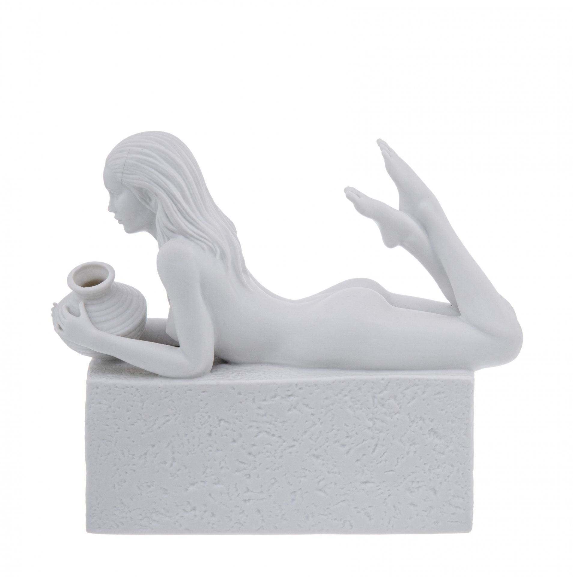 Статуэтка "Знаки зодиака. Дева", фарфор, мануфактура "Royal Copenhagen", Дания, 2000-2015  гг. — фото 2