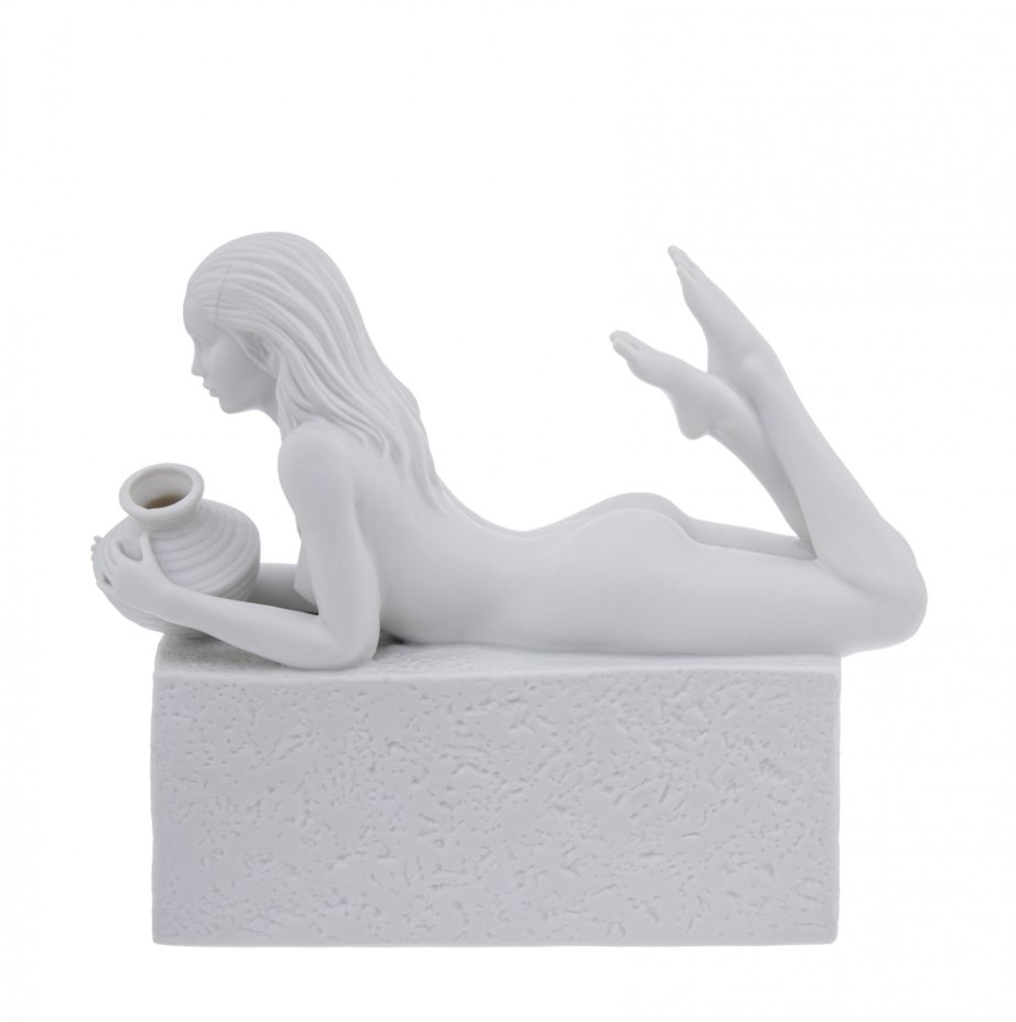 Статуэтка "Знаки зодиака. Дева", фарфор, мануфактура "Royal Copenhagen", Дания, 2000-2015  гг., Royal Copenhagen